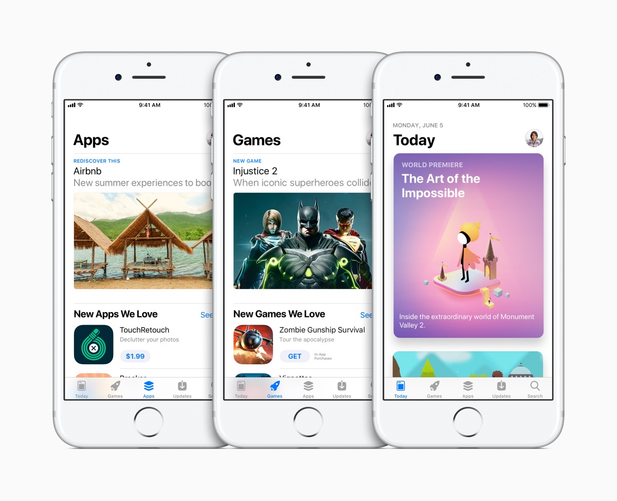 Apple App Store iOS 11 Redesign