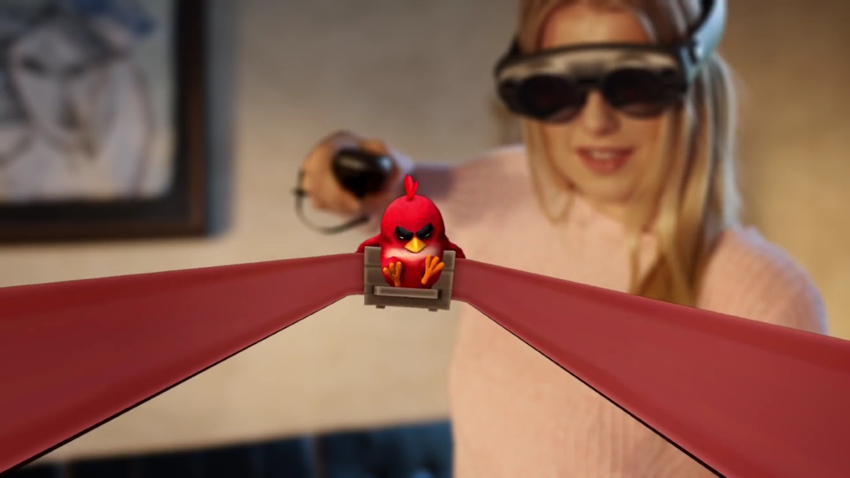 Angry Birds Magic Leap One