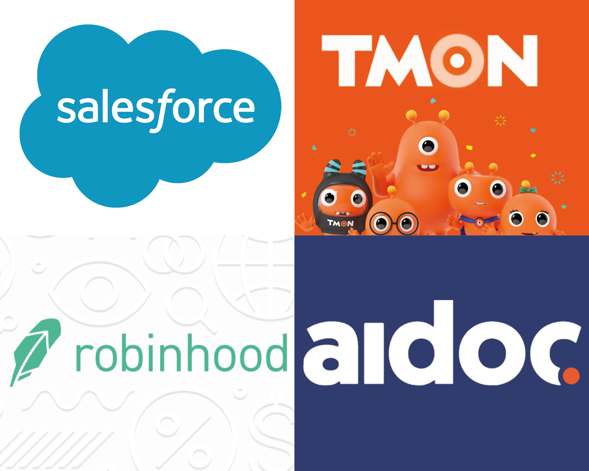 Investment Round 2 May Salesforce Ticket Monster Robinhood AIDoc