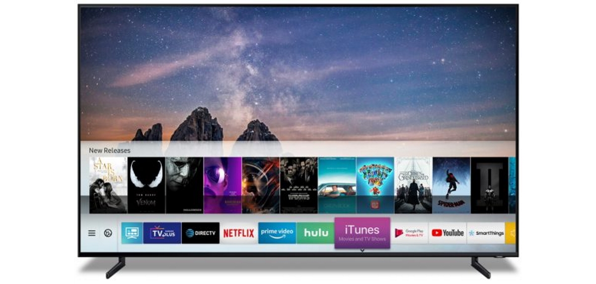 Samsung smart TV iTunes
