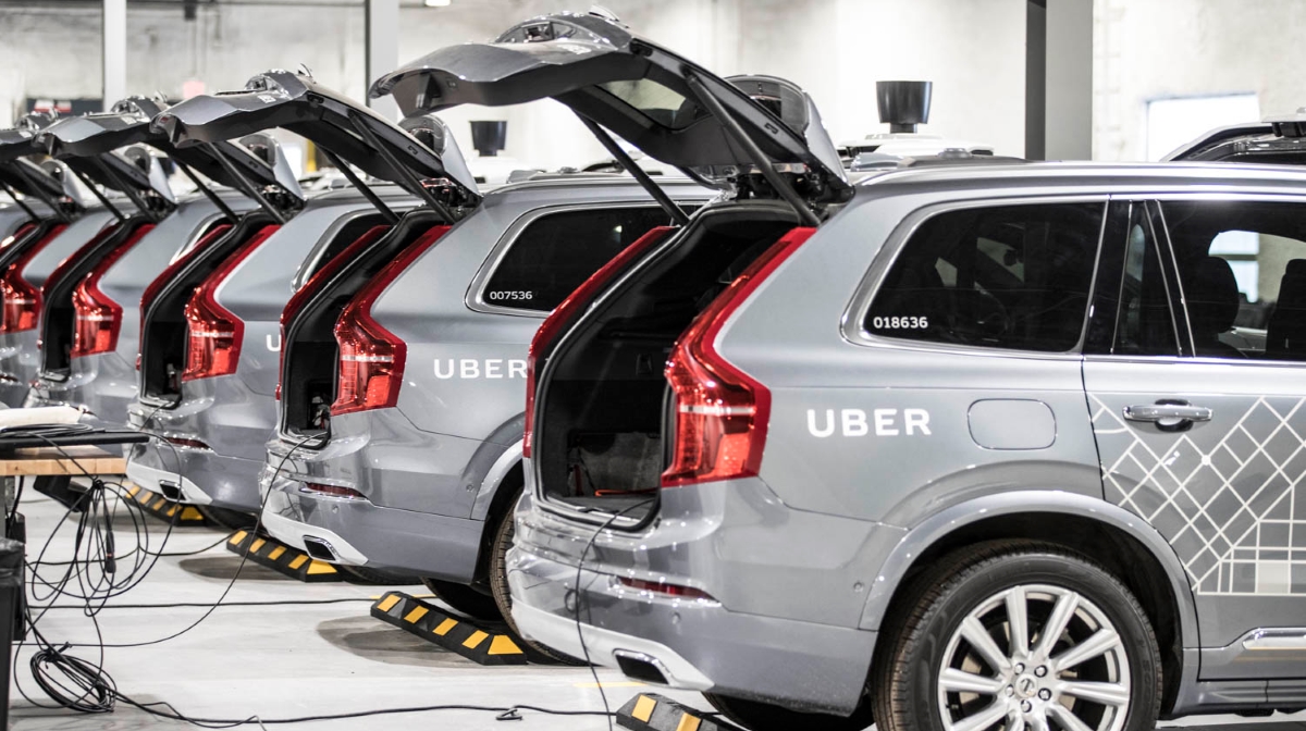 Uber self-driving cars
