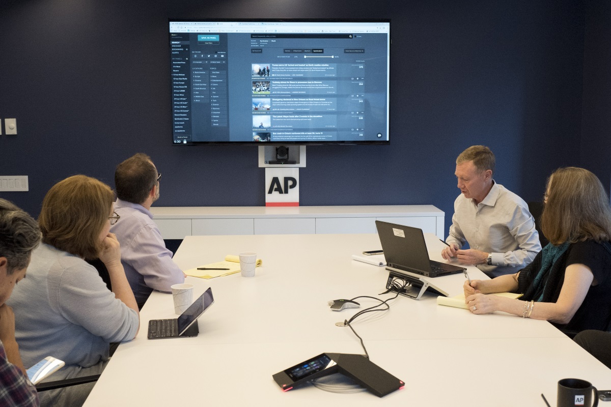 AP headquarters in New York (AP Photo/Mark Lennihan)