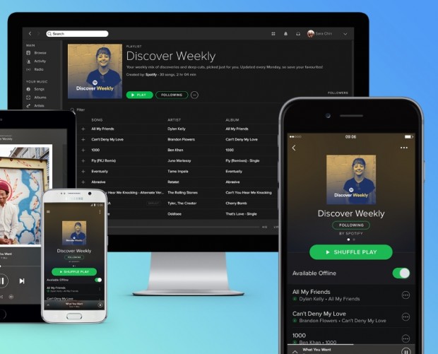 UK consumers spent more than £1bn on music streaming services for the first time in 2019