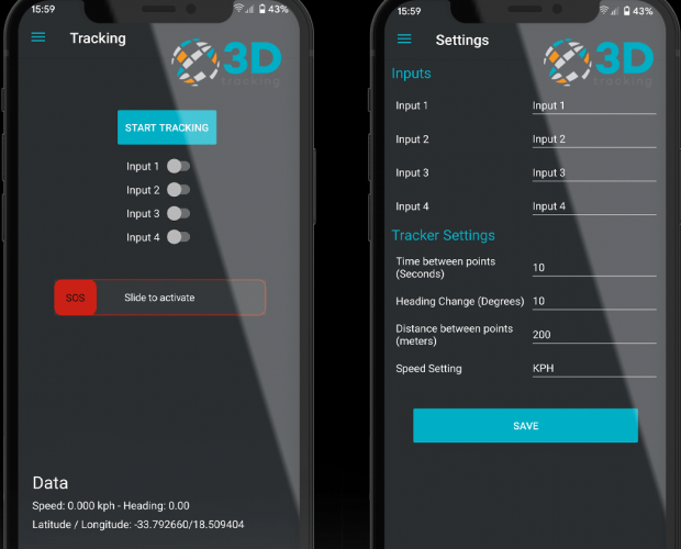 3Dtracking launches 3Dtrack app that turns any smart mobile device into a GPS tracker