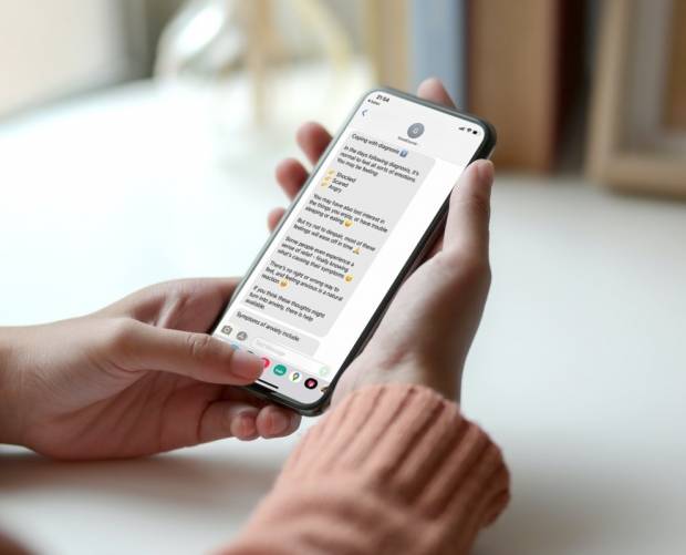 Bowel Cancer UK launches text-based support service for newly-diagnosed patients