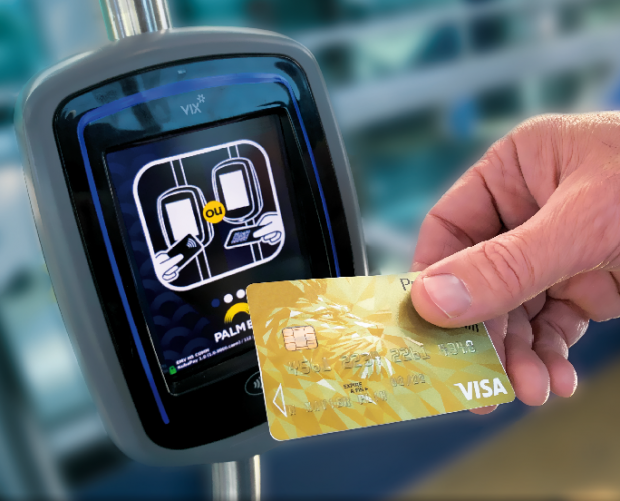 Contactless ticketing rolls out on Cannes Palm Bus network