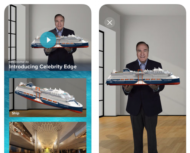 Celebrity Cruises turn to AR to give passengers private tours