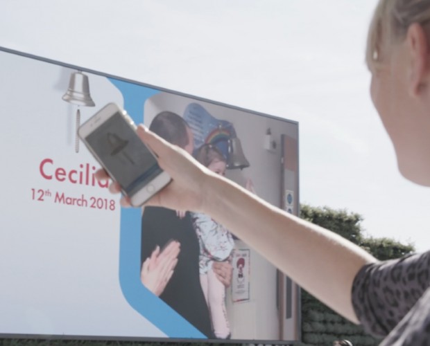 Children with Cancer launches social video featuring mobile donation billboard
