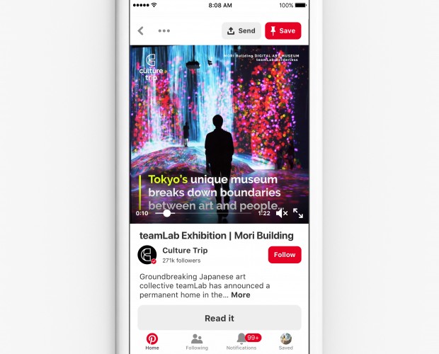 Pinterest reveals new video content features for brands and creators 