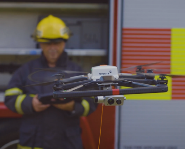 O2 trial shows effectiveness of tethered drone/5G combi in assisting first responders
