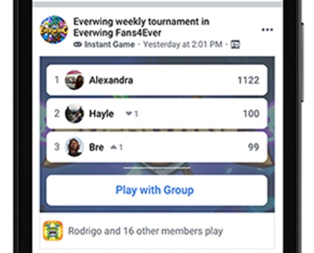 Facebook brings Instant Games to Groups and Lite