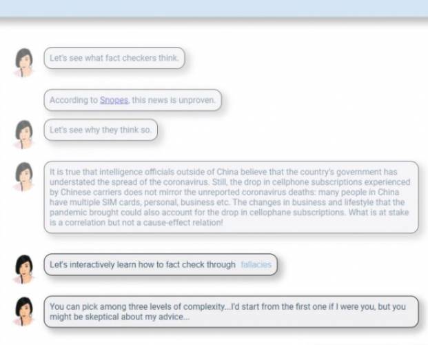 Universities launch chatbot in response to COVID-19 misinformation battle