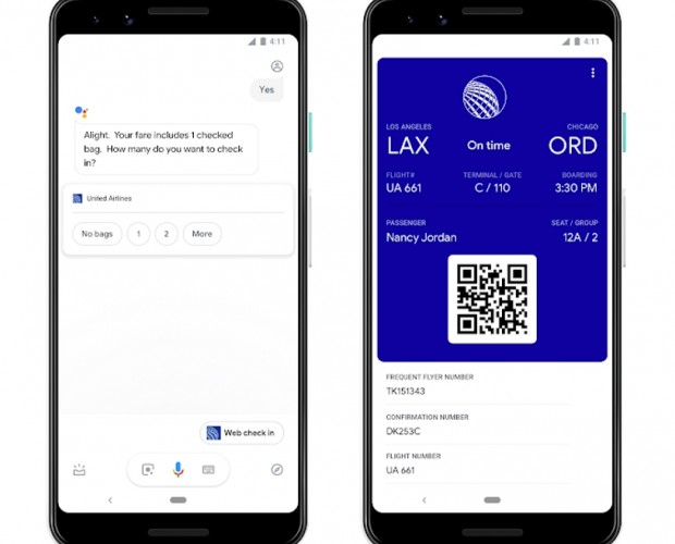 Now you can check-in for flights and book hotels via Google Assistant
