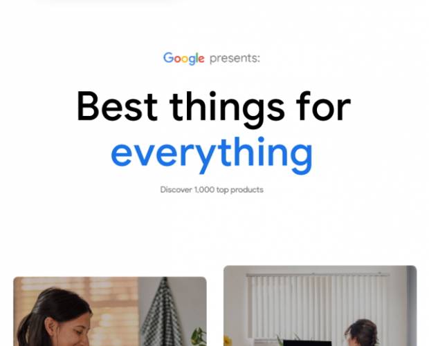 Google launches 'best' products hub