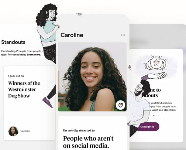 Hinge launches refreshed design and new features to encourage people to get off the app