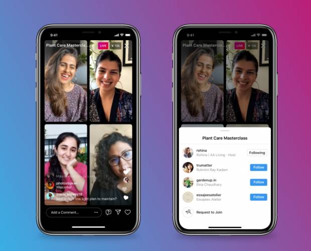Instagram introduces group livestream feature