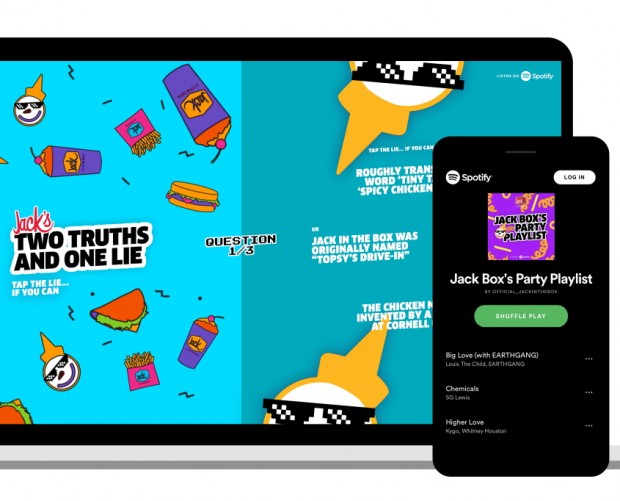 Jack in the Box debuts gamified ad experience offering free tacos on Spotify