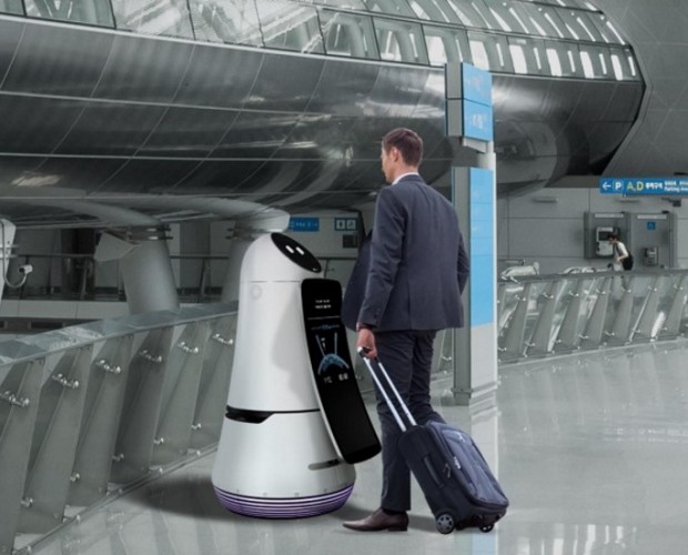 LG introduces assistance robots to Korea's largest airport