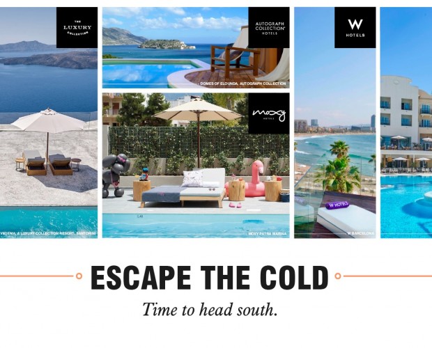 Marriott campaign uses scented OOH, day part and weather triggers to drive bookings