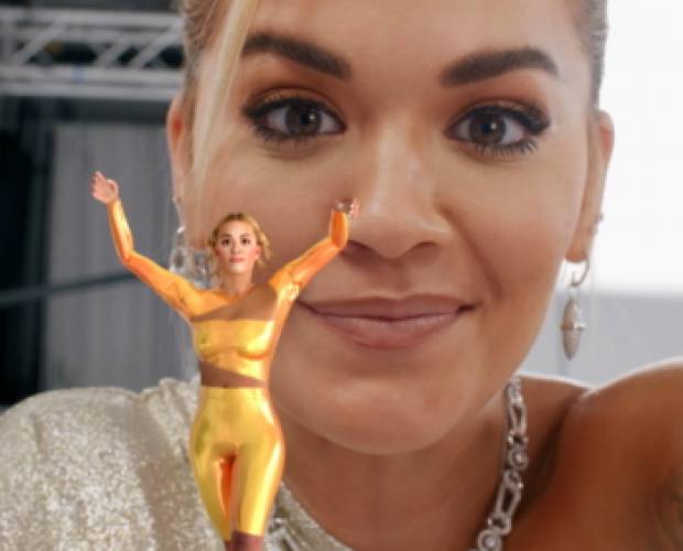 Rita Ora's AR avatar enters UK homes with EE