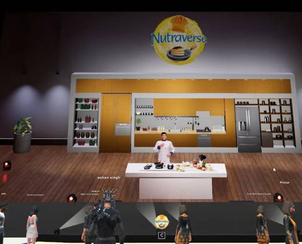 Nutralite stages the metaverse's first cookery show