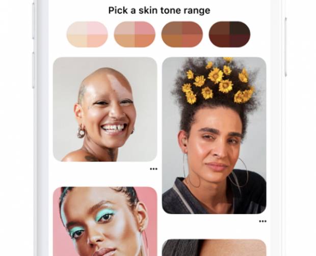 Pinterest expands its skin tone range tool to more countries