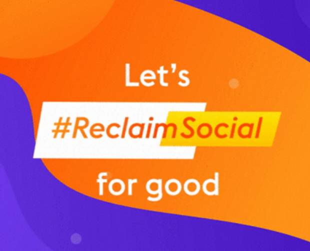#ReclaimSocial movement encourages charities to flood social media with positivity
