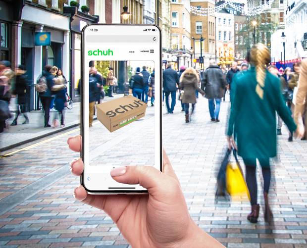Schuh launches 'Schuh Sneaker Hunt' AR gaming experience 
