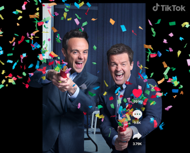 Ant and Dec front 'Entertainment. Now on TikTok' campaign 