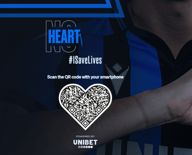 Club Brugge launches WebAR-based #savelives campaign