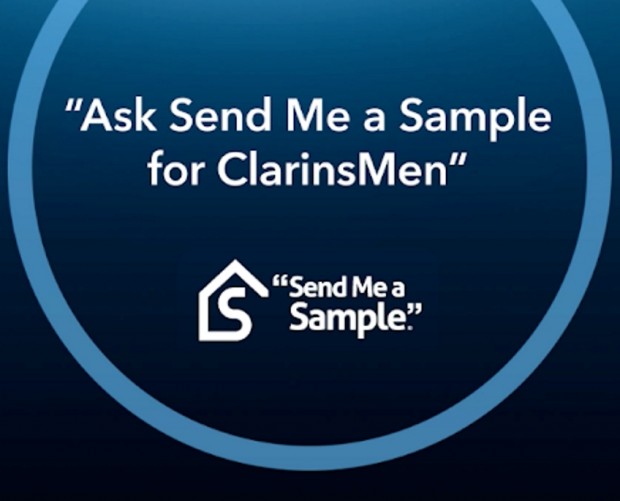 Clarins launches Father's Day voice campaign with Send Me a Sample