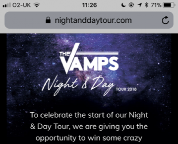 The Vamps turn to mixed reality for tour launch promo