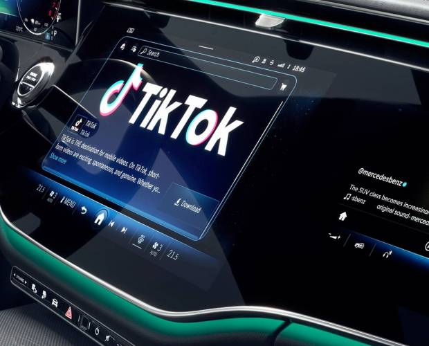 Mercedes-Benz integrates TikTok in its latest E-Class model