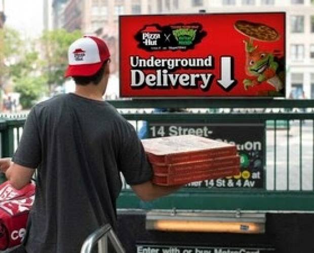 Pizza Hut rolls out Underground Delivery campaign and AR game to celebrate latest Ninja Turtles movie launch