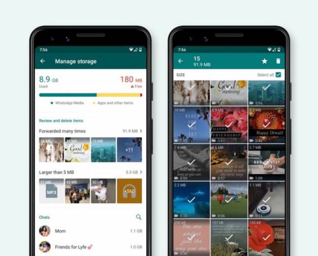 WhatsApp adds disappearing messages and updates storage management