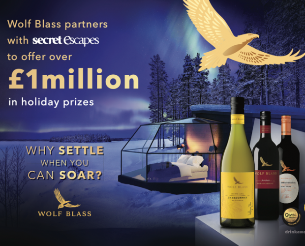 Wolf Blass launches ‘Why Settle When You Can Soar?' campaign with £1m travel prize giveaway