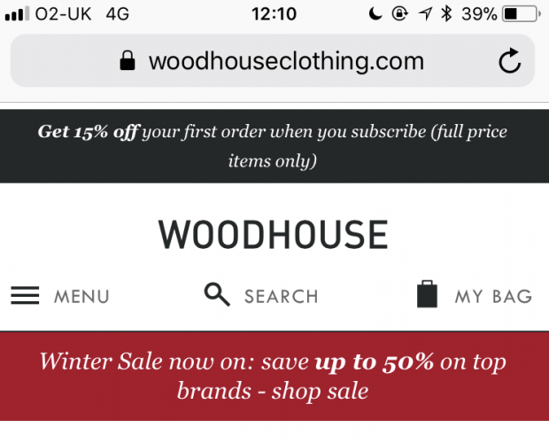 Nosto's AI personalisation engine boosts conversions for Woodhouse Clothing