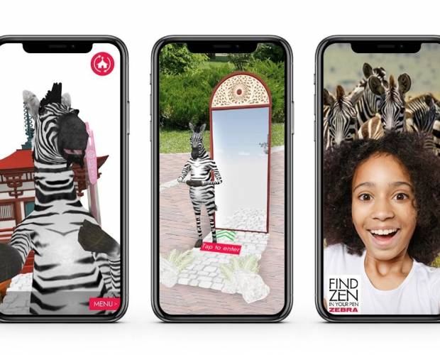Zebra Pen launches AR experience featuring 