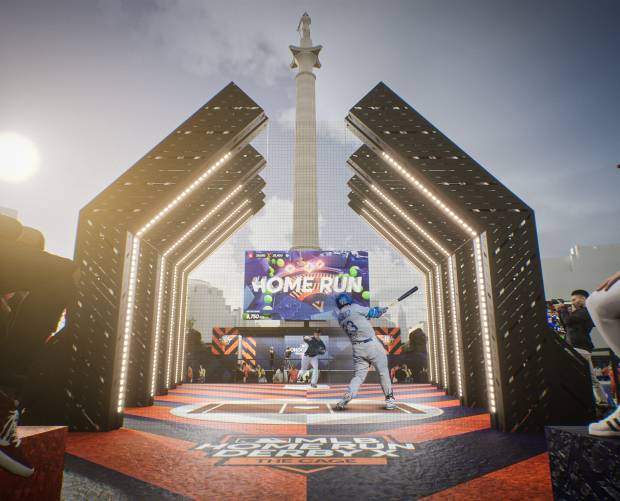 Major League Baseball unveils Trafalgar Square Takeover with mixed reality baseball game
