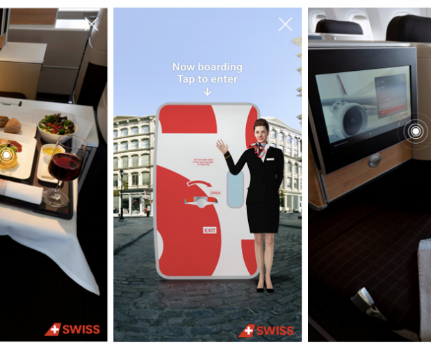 Swiss International Airlines partners with Mindshare and Coffee Labs for AR ad campaign 